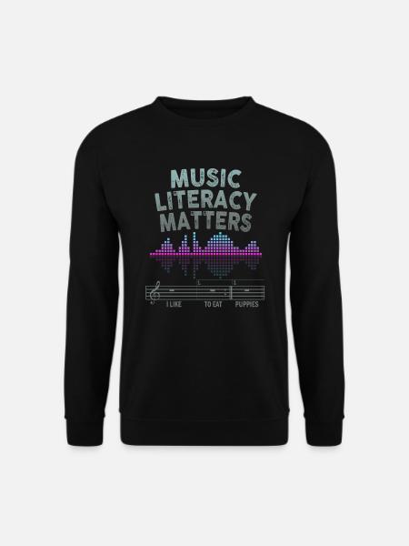 Music Literacy Matters - Unisex Sweatshirt - black