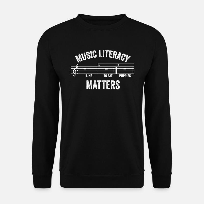 Music Literacy Matters - Unisex Sweatshirt - black