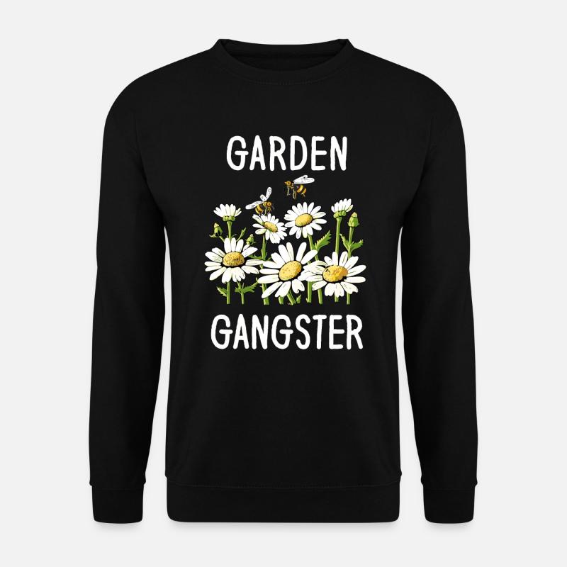 Garten-Gangster - Unisex Pullover - Schwarz