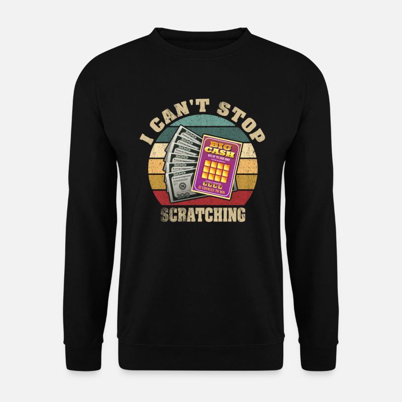 I Can't Stop Scratching - Unisex Sweatshirt - black