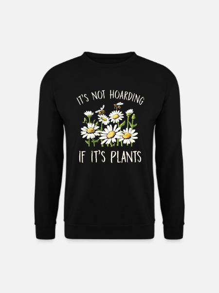 Margeriten Gänseblümchen Sommer Gänseblümchen Blumengarten - Unisex Pullover - Schwarz