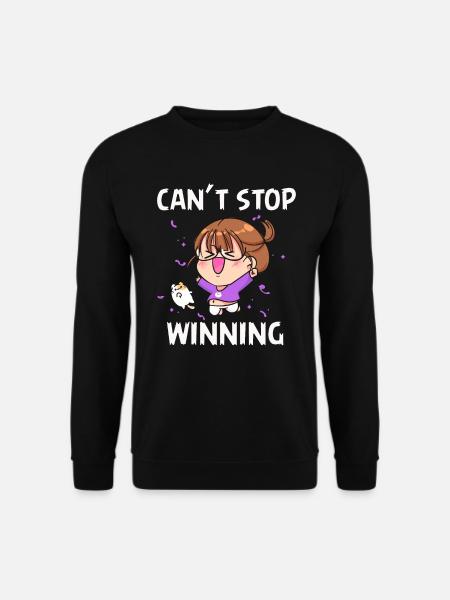 Can't Stop Winning - Unisex Sweatshirt - black