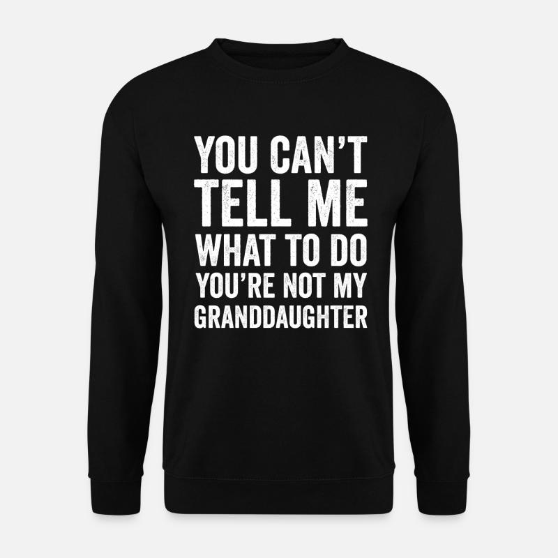 Nicht meine Enkelin - Unisex Pullover - Schwarz
