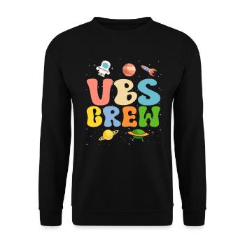 VBS-Besatzung - Unisex Pullover - Schwarz - Vorne - Alina (178cm) & Michal (187cm)