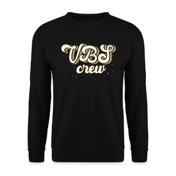 VBS-Besatzung - Unisex Pullover - Schwarz - Vorne - Alina (178cm) & Michal (187cm)