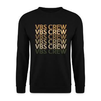 VBS-Besatzung - Unisex Pullover - Schwarz - Vorne - Alina (178cm) & Michal (187cm)