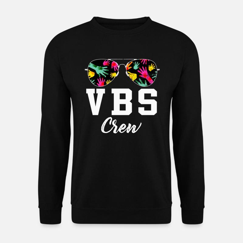 Équipage VBS - Sweat-shirt Unisexe - noir