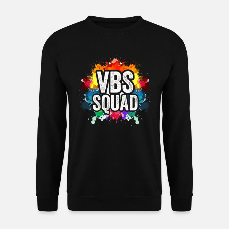 VBS Squad Bible Shool - Sweat-shirt Unisexe - noir