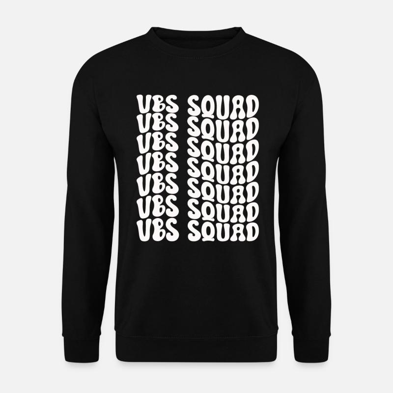 VBS Squad Bible Shool - Sweat-shirt Unisexe - noir