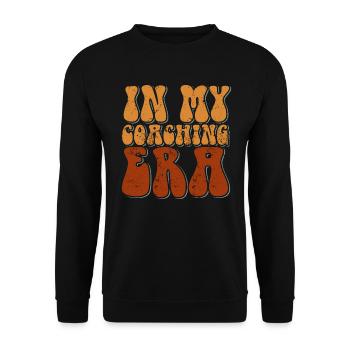 Coach Era Coaching Tees Sports Team Staff - Unisex Sweatshirt - black - Front - Alina (178cm) & Michal (187cm)