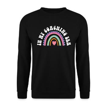 Coach Era Coaching Tees Sports Team Staff - Unisex Sweatshirt - black - Front - Alina (178cm) & Michal (187cm)