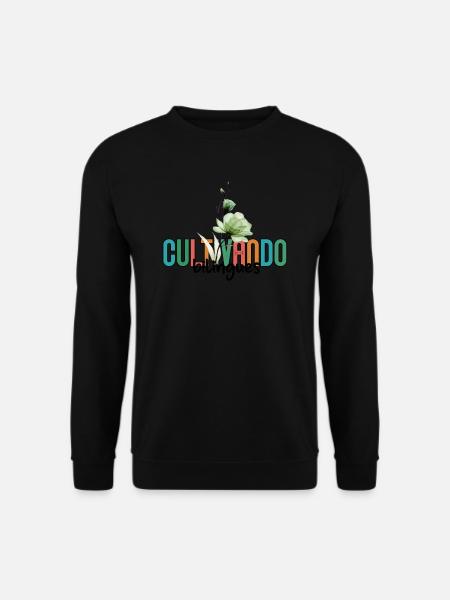 Cultivando Bilingües Spanish Teacher Apparel - Unisex Sweatshirt - black