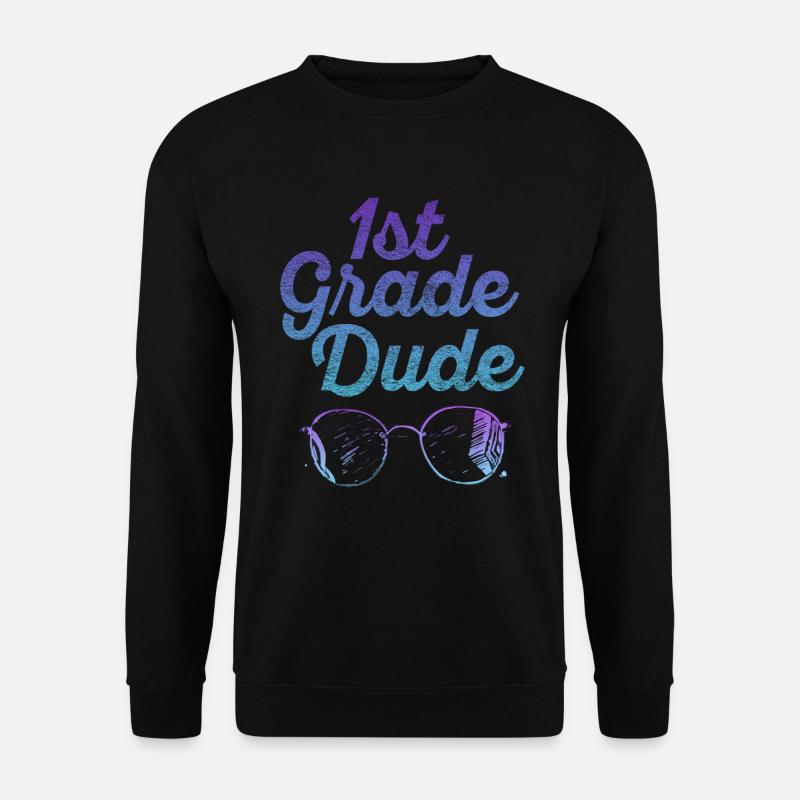 Kindergärtnerin Lustige Studentin 1. Abschluss - Unisex Pullover - Schwarz