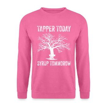 Maple Tree Essence Männer Frauen Lustig - Unisex Pullover - Pink - Vorne