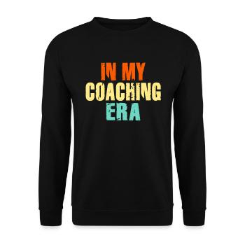 Proud Coach Apparel - Best Coach, Team - Unisex Sweatshirt - black - Front - Alina (178cm) & Michal (187cm)