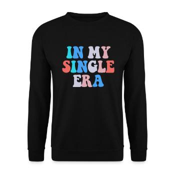 Humour drôle d’amour célibataire : le parfait - Sweat-shirt Unisexe - noir - Devant - Alina (178cm) & Michal (187cm)