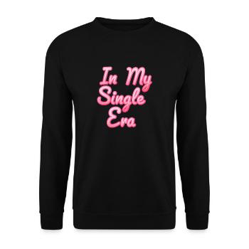 Humour drôle d’amour célibataire : le parfait - Sweat-shirt Unisexe - noir - Devant - Alina (178cm) & Michal (187cm)