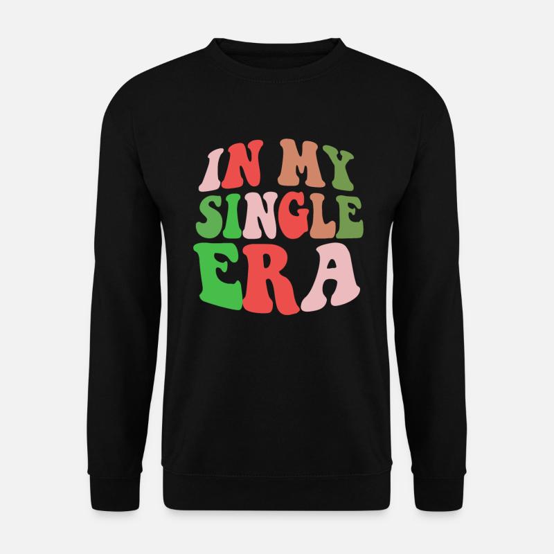 Lustiger Single-Liebeshumor: Der Perfekte - Unisex Pullover - Schwarz