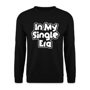 Humour drôle d’amour célibataire : le parfait - Sweat-shirt Unisexe - noir - Devant - Alina (178cm) & Michal (187cm)