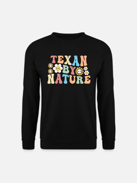 Wildflower Fields Wildflowers Bluebonnet - Unisex Sweatshirt - black