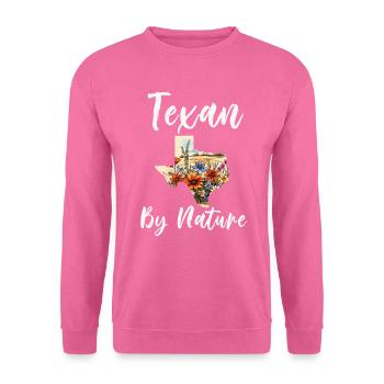 Champs de fleurs sauvages Fleurs sauvages Bluebonnet - Sweat-shirt Unisexe - rose - Devant