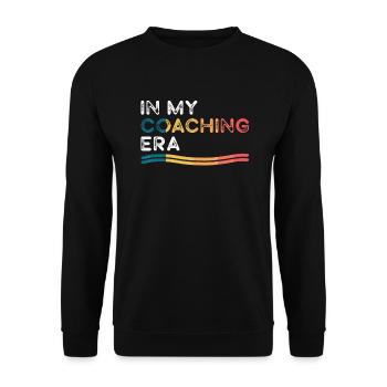 Proud Coach Apparel - Best Coach, Team - Unisex Sweatshirt - black - Front - Alina (178cm) & Michal (187cm)
