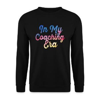 Proud Coach Apparel - Best Coach, Team - Unisex Sweatshirt - black - Front - Alina (178cm) & Michal (187cm)