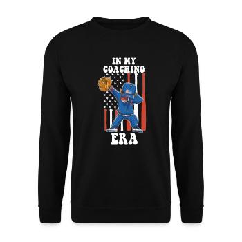 Proud Coach Apparel - Best Coach, Team - Unisex Sweatshirt - black - Front - Alina (178cm) & Michal (187cm)