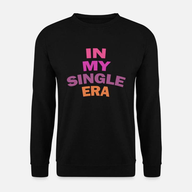 Lustiger Single-Liebeshumor: Der Perfekte - Unisex Pullover - Schwarz