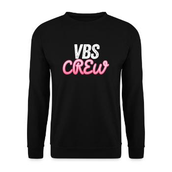 VBS Colorful Bible Vacation School Love - Unisex Sweatshirt - black - Front - Alina (178cm) & Michal (187cm)