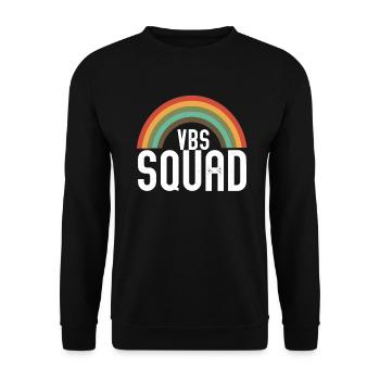 VBS Summer Love Squad Christian Bible - Unisex Sweatshirt - black - Front - Alina (178cm) & Michal (187cm)