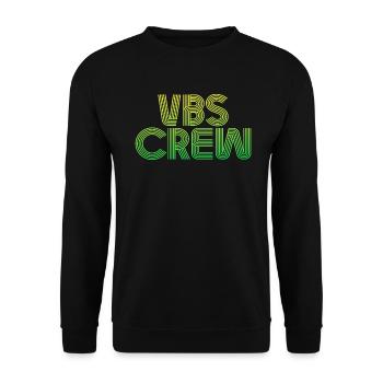 VBS Colorful Bible Vacation School Love - Unisex Sweatshirt - black - Front - Alina (178cm) & Michal (187cm)