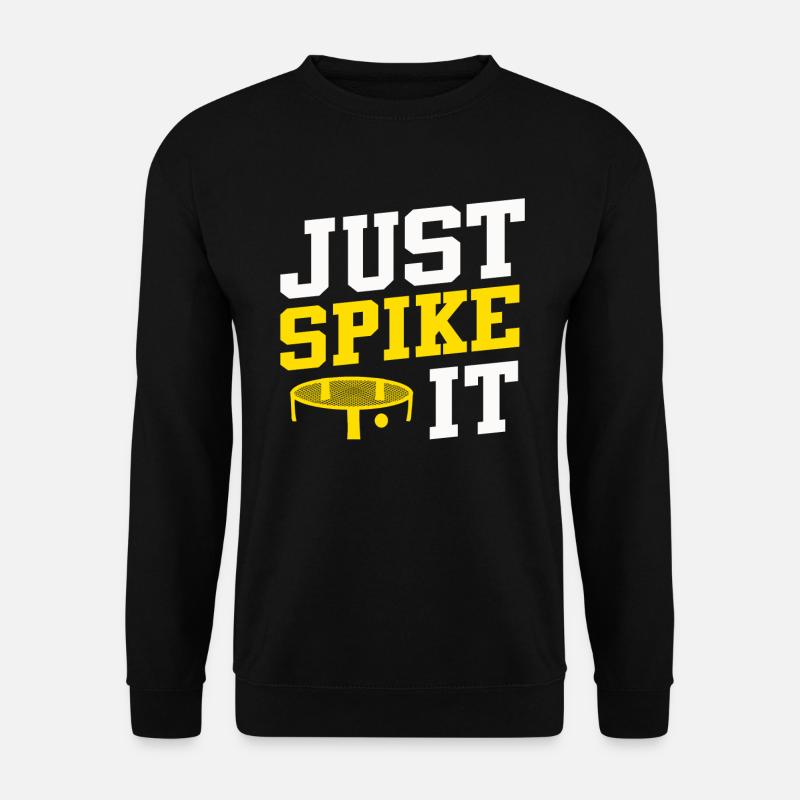 Just Spike It Roundnet Enthusiast - Unisex Sweatshirt - black