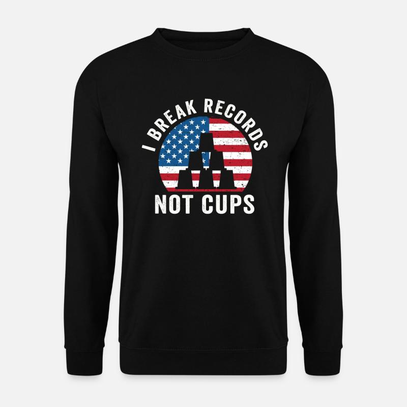 Sport Stacking Stacks Stacked Speed Cup - Unisex Sweatshirt - black