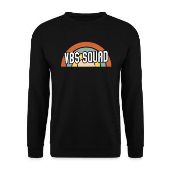Vbs Crew Love Summer Bible School - Unisex Sweatshirt - black - Front - Alina (178cm) & Michal (187cm)