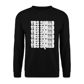 Vbs Crew Love Summer Bible School - Unisex Sweatshirt - black - Front - Alina (178cm) & Michal (187cm)