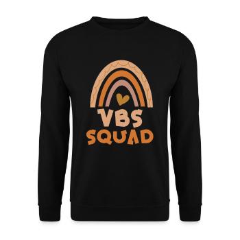 Vbs Crew Love Summer Bible School - Unisex Sweatshirt - black - Front - Alina (178cm) & Michal (187cm)