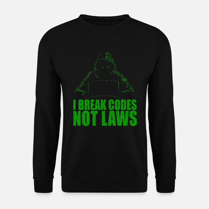 Ethical Hacker Cybersecurity Expertise - Unisex Sweatshirt - black