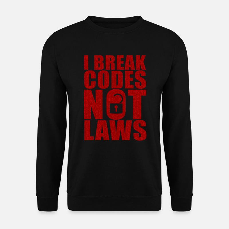 Ethical Hacker Cybersecurity Expertise - Unisex Sweatshirt - black