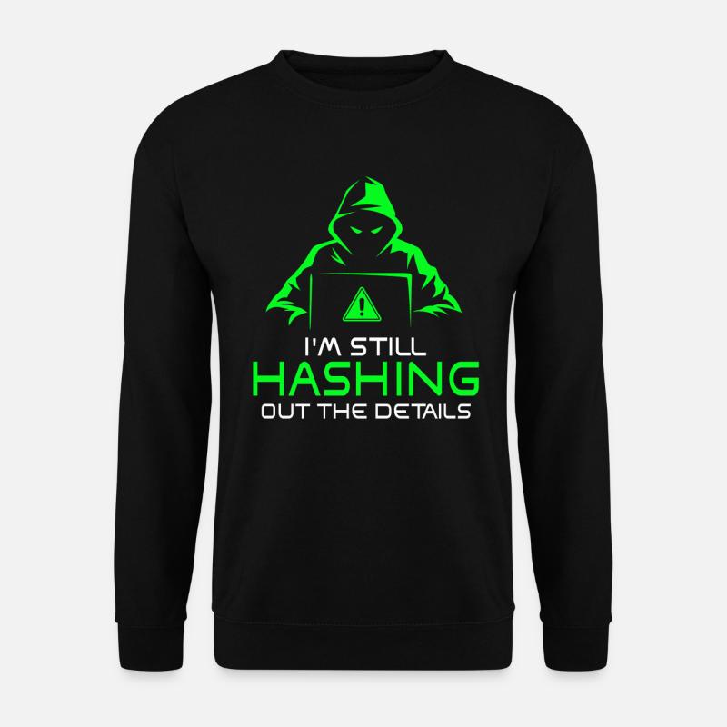 Ethical Hacker Cybersecurity Expertise - Unisex Sweatshirt - black