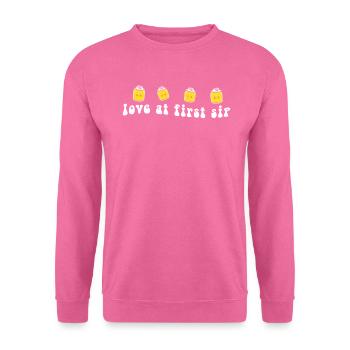 Liebe auf den ersten Schluck Kombucha-Liebhaber - Unisex Pullover - Pink - Vorne