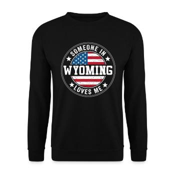 Je chèvre ce passionné de yoga - Sweat-shirt Unisexe - noir - Devant - Alina (178cm) & Michal (187cm)