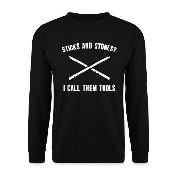 Arnis Eskrima Kali Arts Philippins FMA - Sweat-shirt Unisexe - noir - Devant - Alina (178cm) & Michal (187cm)