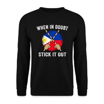 Arnis Eskrima Kali Filipino FMA - Sweat-shirt Unisexe - noir - Devant - Alina (178cm) & Michal (187cm)
