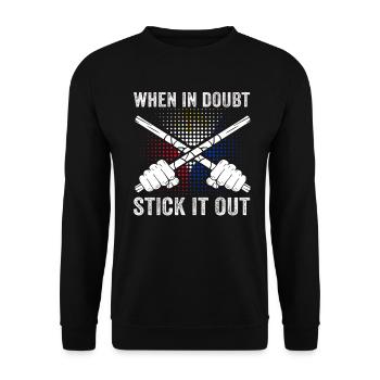 Arnis Eskrima Kali Filipino FMA - Sweat-shirt Unisexe - noir - Devant - Alina (178cm) & Michal (187cm)