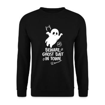Vivre la vie fantôme Spook Life Appât - Sweat-shirt Unisexe - noir - Devant - Alina (178cm) & Michal (187cm)