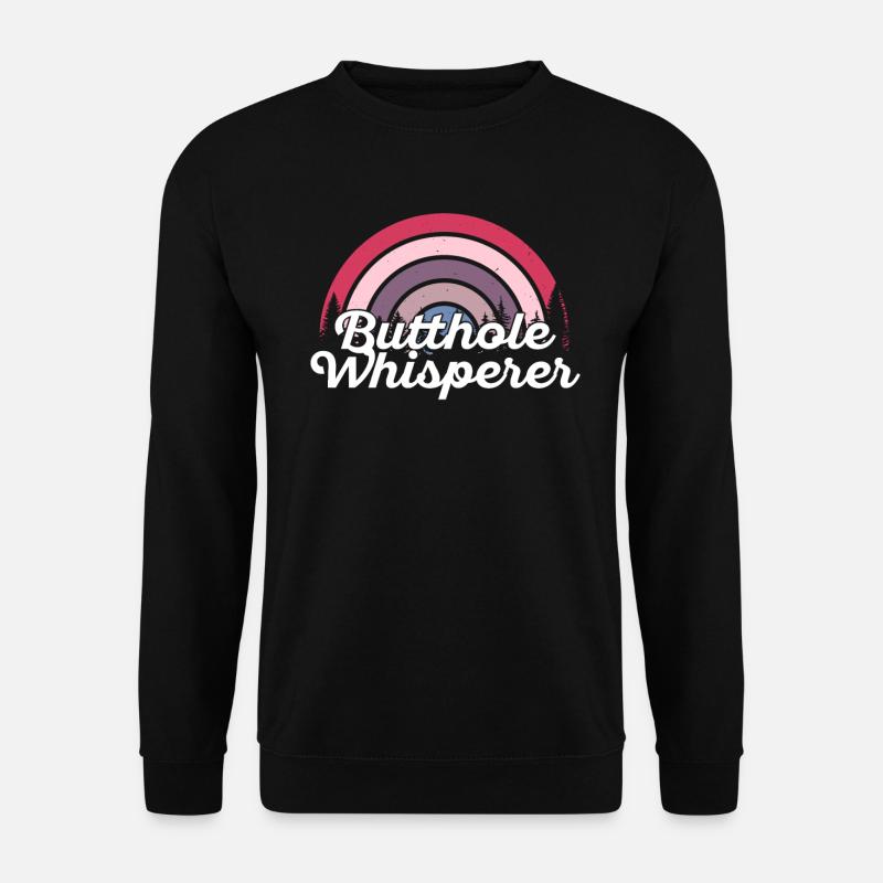 Arschloch-Flüsterer - Unisex Pullover - Schwarz
