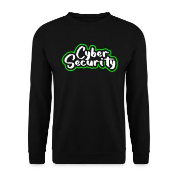 Ethical Hacker Cybersecurity Expertise - Unisex Sweatshirt - black - Front - Alina (178cm) & Michal (187cm)