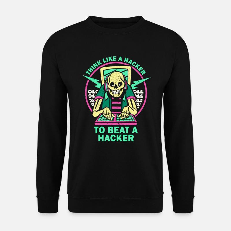 Ethical Hacker Cybersecurity Expertise - Unisex Sweatshirt - black
