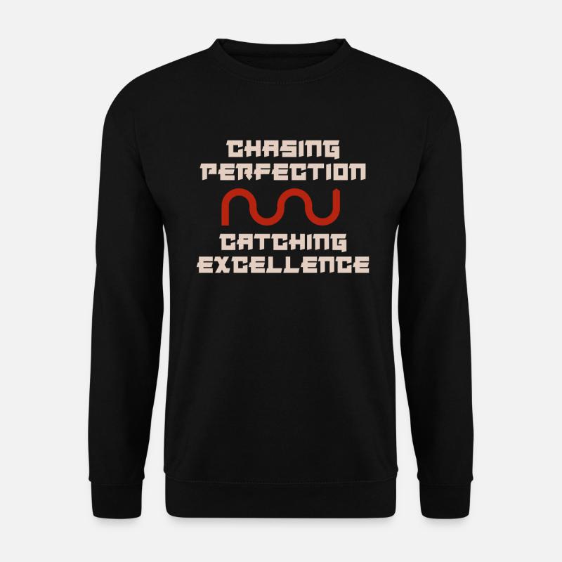 Kaizen Mindset Chasing Perfection - Unisex Sweatshirt - black